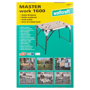 WOLFCRAFT MASTER WORK 1600 WORK TABLE 006909000